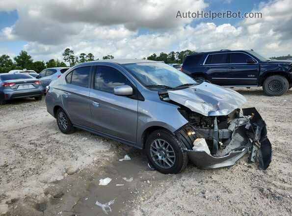 ML32FUFJ4PHF01974 2023 MITSUBISHI MIRAGE Gray წინა მარჯვენა