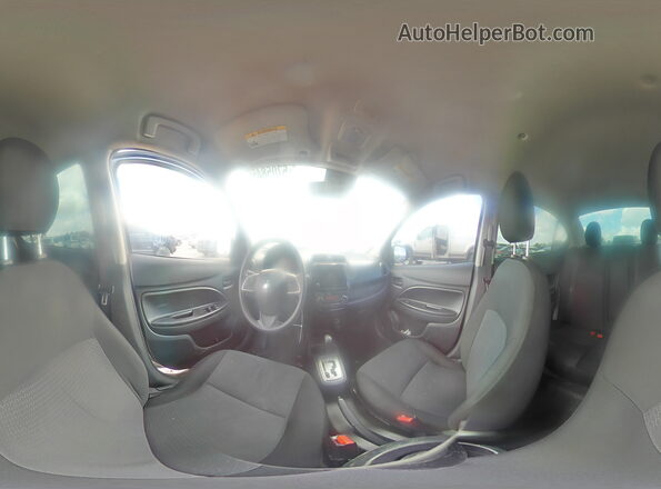ML32FUFJ4PHF01974 2023 MITSUBISHI MIRAGE Gray VIN კოდის სტიკერის ხედი