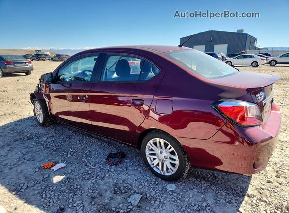 ML32FUFJ4RHF13044 2024 MITSUBISHI MIRAGE Бордовый Задняя левая четверть