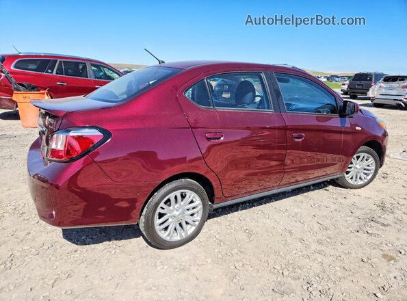 ML32FUFJ4RHF13044 2024 MITSUBISHI MIRAGE Бордовый Задняя правая четверть