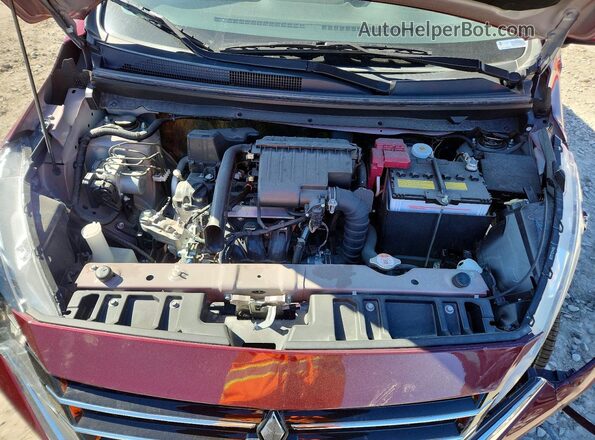 ML32FUFJ4RHF13044 2024 MITSUBISHI MIRAGE Бордовый Вид задней части салона