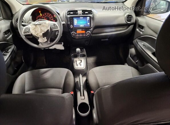ML32FUFJ4RHF19717 2024 MITSUBISHI MIRAGE Gray Vista del salpicadero