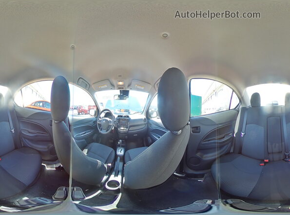 ML32FUFJ5PHF04429 2023 MITSUBISHI MIRAGE Silver სალონის 360-გრადუსიანი ხედი