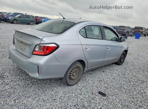ML32FUFJ6PHF01829 2023 MITSUBISHI MIRAGE Silver Trasero derecho