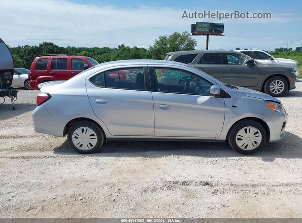 ML32FUFJ6PHF04701 2023 MITSUBISHI MIRAGE G4 Silver Widok wnętrza z tyłu