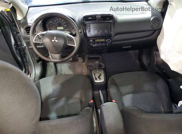 ML32FUFJ6PHF04987 2023 MITSUBISHI MIRAGE Silver წინა პანელის ხედი