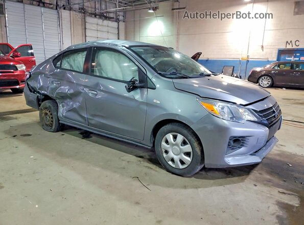 ML32FUFJ6PHF04987 2023 MITSUBISHI MIRAGE Silver წინა მარჯვენა