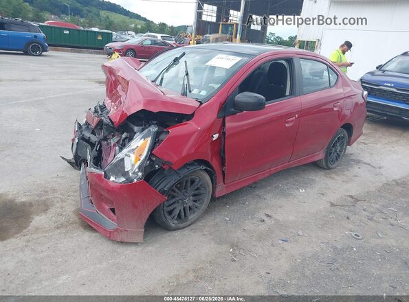 ML32FUFJ6RHF05852 2024 MITSUBISHI MIRAGE G4 Red Передня ліва чверть