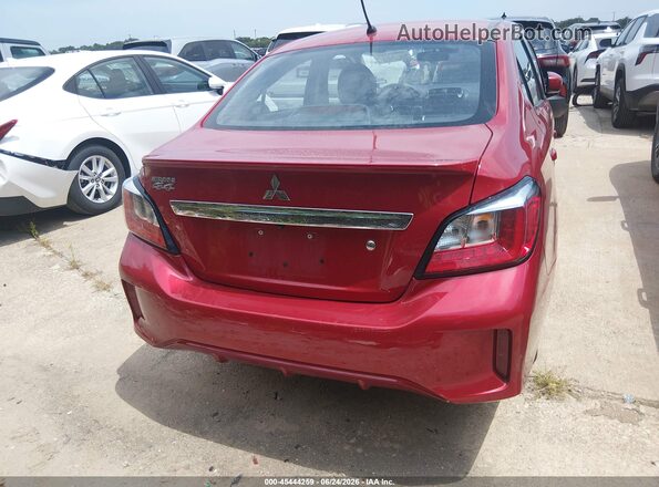 ML32FUFJ6RHF16494 2024 MITSUBISHI MIRAGE G4 Red 