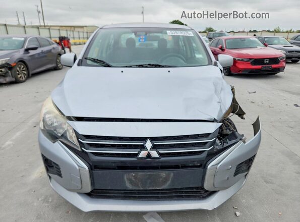 ML32FUFJ7NHF02517 2022 MITSUBISHI MIRAGE Silver Front view