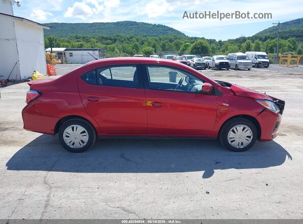 ML32FUFJ7PHF03637 2023 MITSUBISHI MIRAGE G4 Red Vista interior trasera