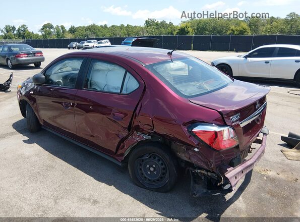 ML32FUFJ7RHF08999 2024 MITSUBISHI MIRAGE G4 Burgundy Հետևի ձախ