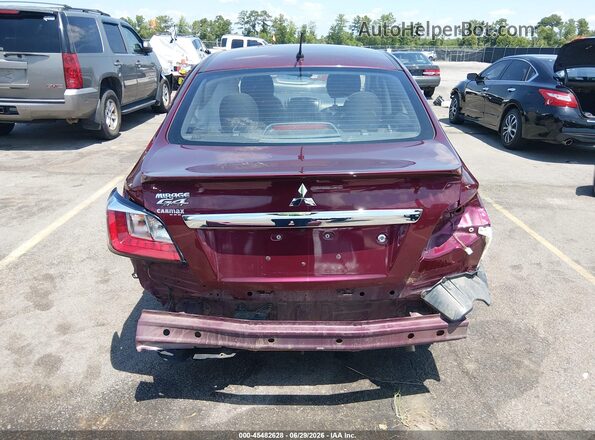 ML32FUFJ7RHF08999 2024 MITSUBISHI MIRAGE G4 Burgundy 