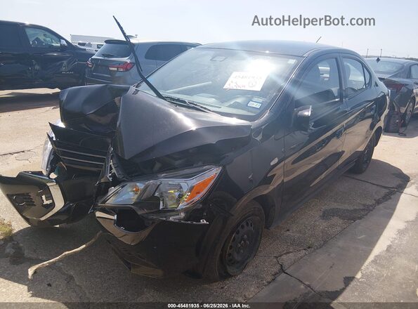 ML32FUFJ7RHF18481 2024 MITSUBISHI MIRAGE G4 Black Առջևի ձախ երեք քառորդ տեսարան