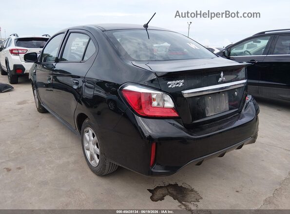 ML32FUFJ8NHF07788 2022 MITSUBISHI MIRAGE G4 Black Trasero izquierdo