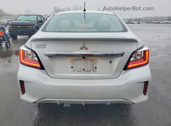 ML32FUFJ8RHF02483 2024 MITSUBISHI MIRAGE White უკანა ხედი