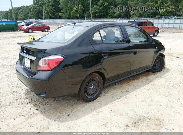 ML32FUFJ9MHF02176 2021 MITSUBISHI MIRAGE G4 Черный Задняя правая четверть