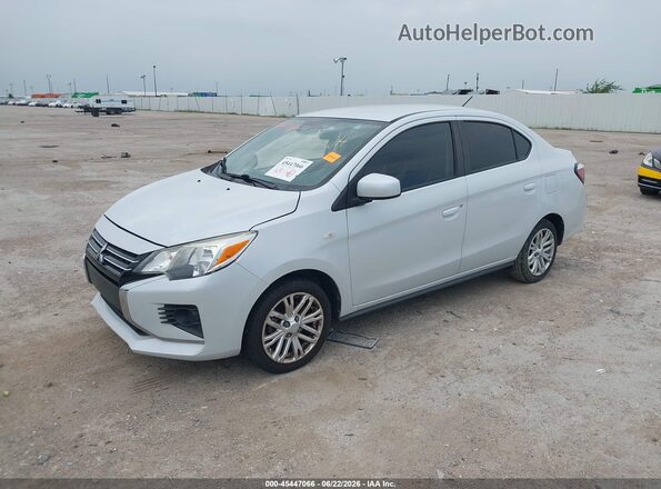 ML32FUFJ9MHF07488 2021 MITSUBISHI MIRAGE G4 Белый Передняя левая четверть