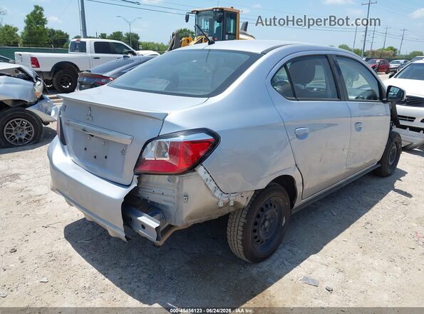 ML32FUFJ9RHF00614 2024 MITSUBISHI MIRAGE G4 Silver Задня права чверть