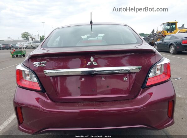 ML32FUFJ9RHF04582 2024 MITSUBISHI MIRAGE G4 Burgundy 