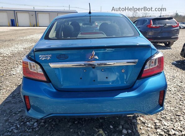 ML32FUFJ9RHF12634 2024 MITSUBISHI MIRAGE Синий Вид сзади
