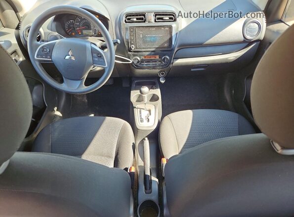 ML32FUFJXMHF02946 2021 MITSUBISHI MIRAGE Silver Առջևի վահանակի տեսք