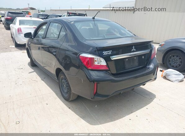 ML32FUFJXPHF06435 2023 MITSUBISHI MIRAGE G4 Black Задня ліва чверть