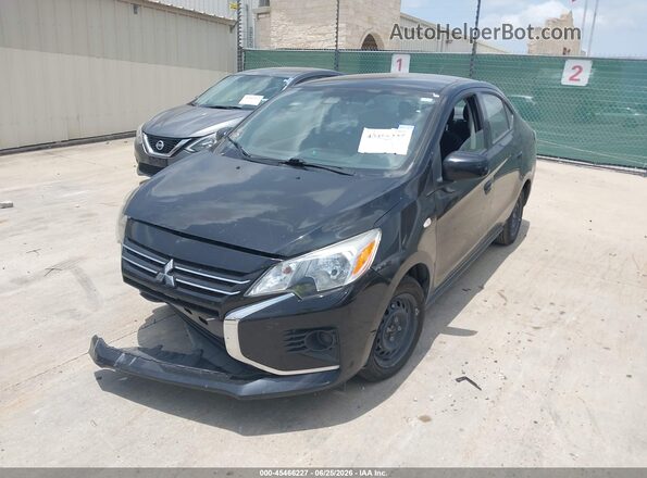 ML32FUFJXPHF06435 2023 MITSUBISHI MIRAGE G4 Black Передня ліва чверть