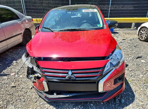 ML32FUFJXRHF17423 2024 MITSUBISHI MIRAGE Red წინა ხედი