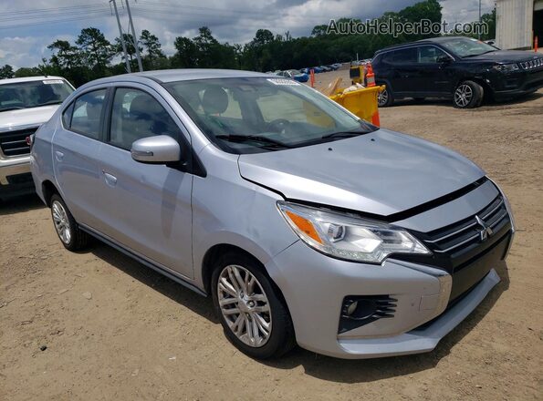 ML32FVFJ4RHF05063 2024 MITSUBISHI MIRAGE Серый Передняя правая четверть