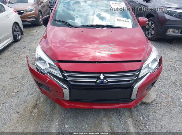 ML32FVFJ6RHF18140 2024 MITSUBISHI MIRAGE G4 Red Front view