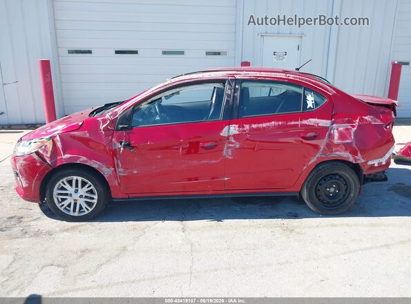 ML32FVFJ8NHF07120 2022 MITSUBISHI MIRAGE G4 Red Vista frontal