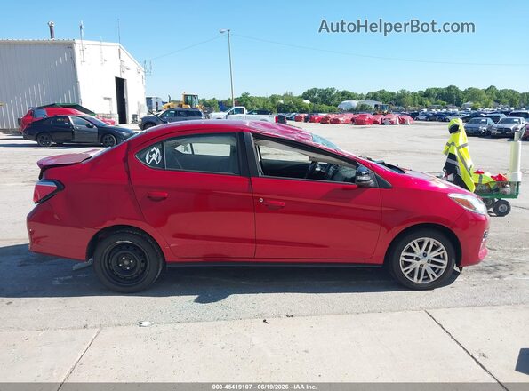 ML32FVFJ8NHF07120 2022 MITSUBISHI MIRAGE G4 Red Vista interior trasera