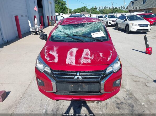 ML32FVFJ8NHF07120 2022 MITSUBISHI MIRAGE G4 Red Vista del cuadro de instrumentos