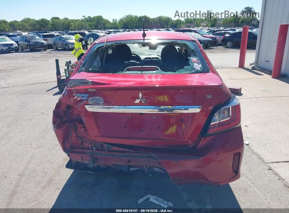ML32FVFJ8NHF07120 2022 MITSUBISHI MIRAGE G4 Red 