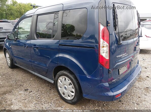 NM0AS8FX2G1273055 2016 FORD TRANSIT CONNECT Blue Задня ліва чверть