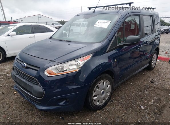 NM0AS8FX2G1273055 2016 FORD TRANSIT CONNECT Blue Передня ліва чверть