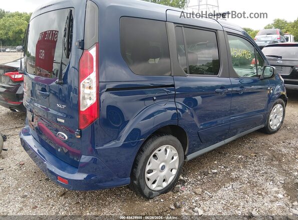 NM0AS8FX2G1273055 2016 FORD TRANSIT CONNECT Blue Задня права чверть