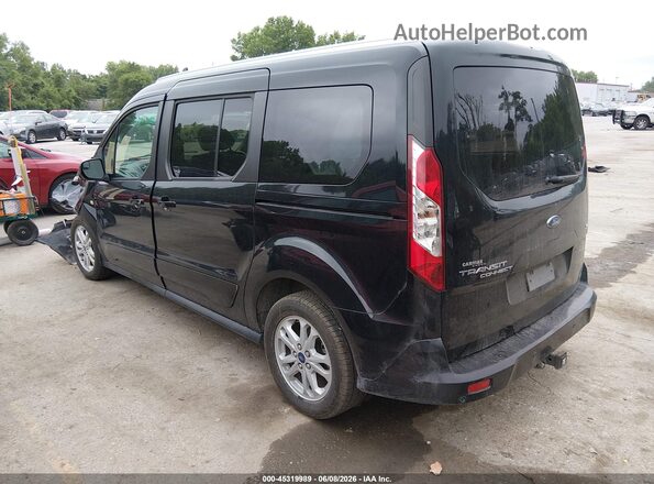 NM0GE9F22M1491827 2021 FORD TRANSIT CONNECT Black Հետևի ձախ