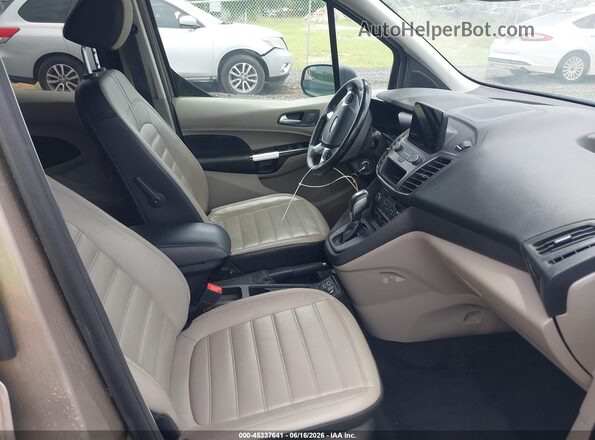 NM0GE9F26L1450101 2020 FORD TRANSIT CONNECT Beige Widok wnętrza z przodu