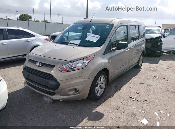NM0GE9F73G1271659 2016 FORD TRANSIT CONNECT Brown Front left