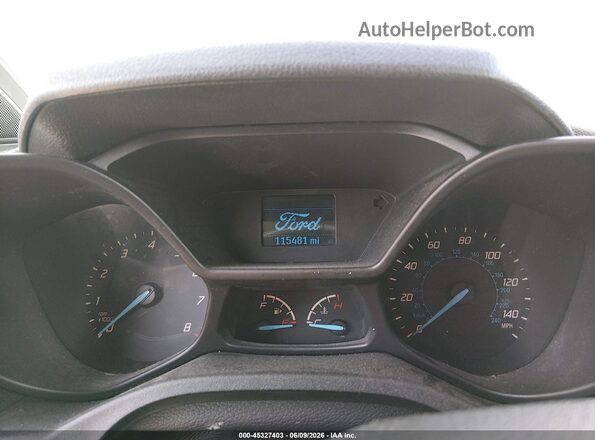 NM0GE9F73G1271659 2016 FORD TRANSIT CONNECT Brown Rear seats view