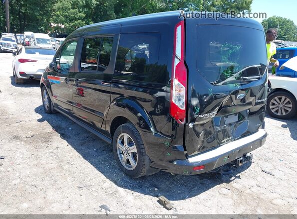 NM0GE9G20K1401196 2019 FORD TRANSIT CONNECT Черный Задняя левая четверть