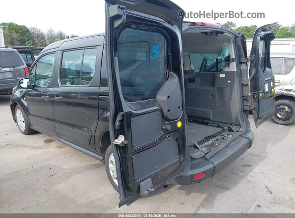 NM0GS9E24M1495355 2021 FORD TRANSIT CONNECT Black Rear left