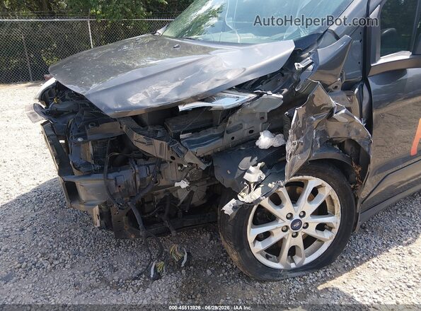 NM0GS9F74H1317865 2017 FORD TRANSIT CONNECT Black Widok z przodu