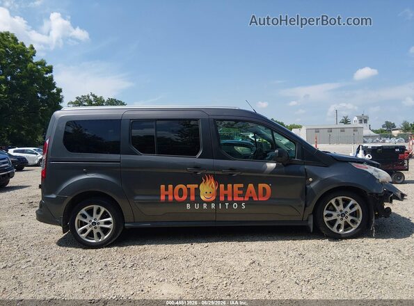NM0GS9F74H1317865 2017 FORD TRANSIT CONNECT Black Widok wnętrza z tyłu