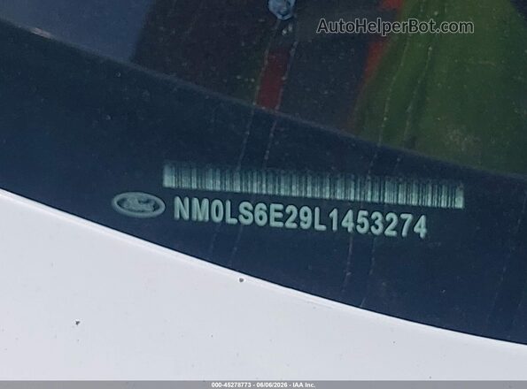 NM0LS6E29L1453274 2020 FORD TRANSIT CONNECT White 