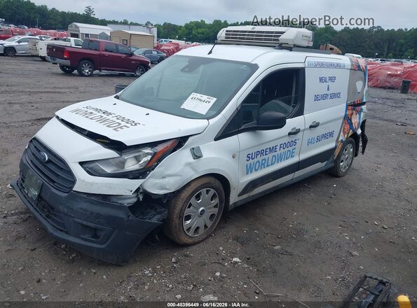 NM0LS7E20L1471121 2020 FORD TRANSIT CONNECT White წინა მარცხენა ხედი სამი მეოთხედიდან