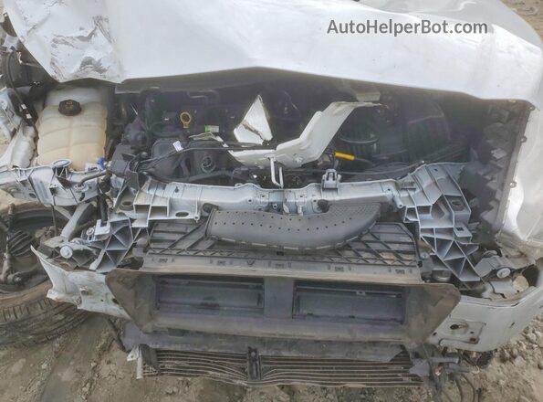 NM0LS7E23K1396235 2019 FORD TRANSIT White Vista del compartimento del motor