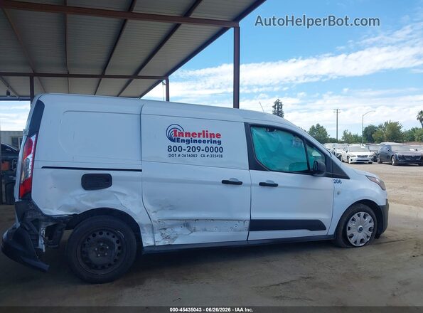 NM0LS7E25K1387746 2019 FORD TRANSIT CONNECT White Սալոնի հետևի տեսք